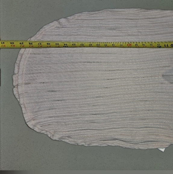 Free People We The Free Astoria Hacci Top Light Pink XS - Picture 5 of 6